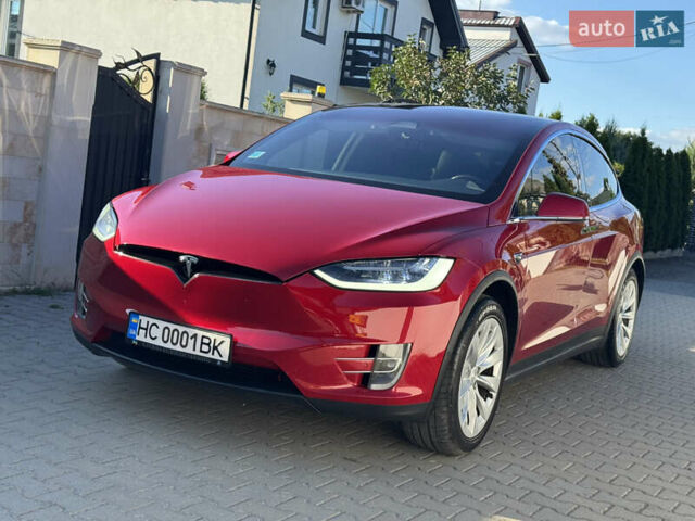 Червоний Тесла Модель Х, об'ємом двигуна 0 л та пробігом 136 тис. км за 26500 $, фото 2 на Automoto.ua