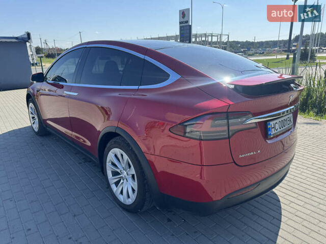 Червоний Тесла Модель Х, об'ємом двигуна 0 л та пробігом 137 тис. км за 25999 $, фото 9 на Automoto.ua
