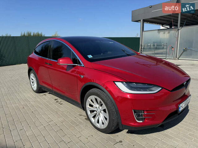 Червоний Тесла Модель Х, об'ємом двигуна 0 л та пробігом 137 тис. км за 25999 $, фото 7 на Automoto.ua