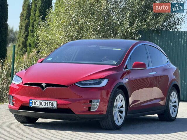 Червоний Тесла Модель Х, об'ємом двигуна 0 л та пробігом 137 тис. км за 25999 $, фото 1 на Automoto.ua