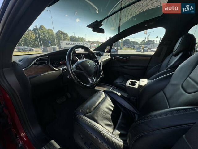 Червоний Тесла Модель Х, об'ємом двигуна 0 л та пробігом 136 тис. км за 26500 $, фото 24 на Automoto.ua