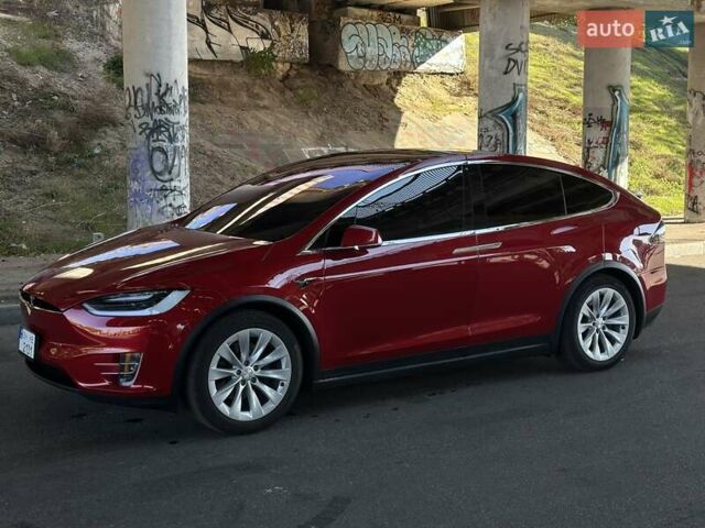 Красный Тесла Модель Х, объемом двигателя 0 л и пробегом 110 тыс. км за 28300 $, фото 7 на Automoto.ua