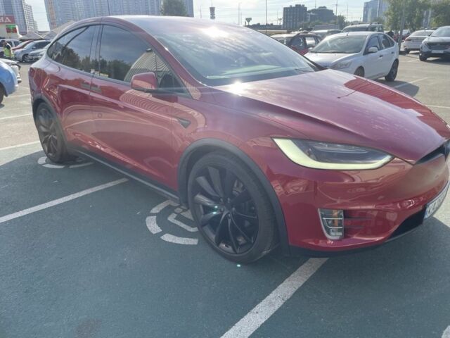 Красный Тесла Модель Х, объемом двигателя 0 л и пробегом 97 тыс. км за 36000 $, фото 13 на Automoto.ua