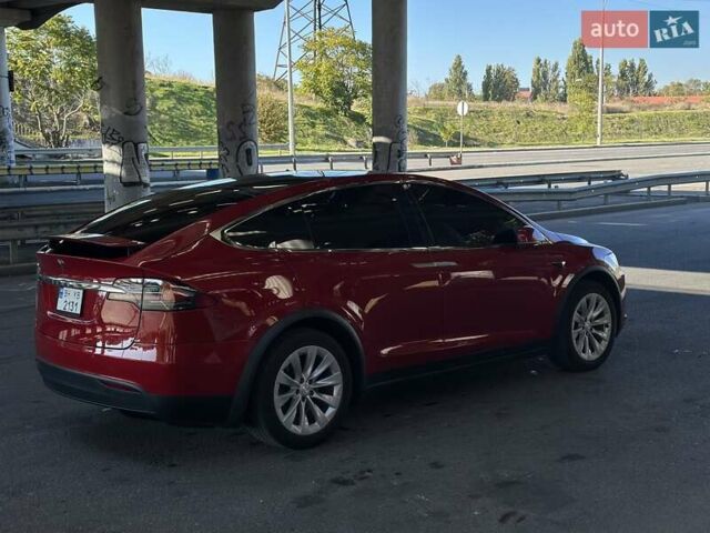Красный Тесла Модель Х, объемом двигателя 0 л и пробегом 110 тыс. км за 28300 $, фото 3 на Automoto.ua