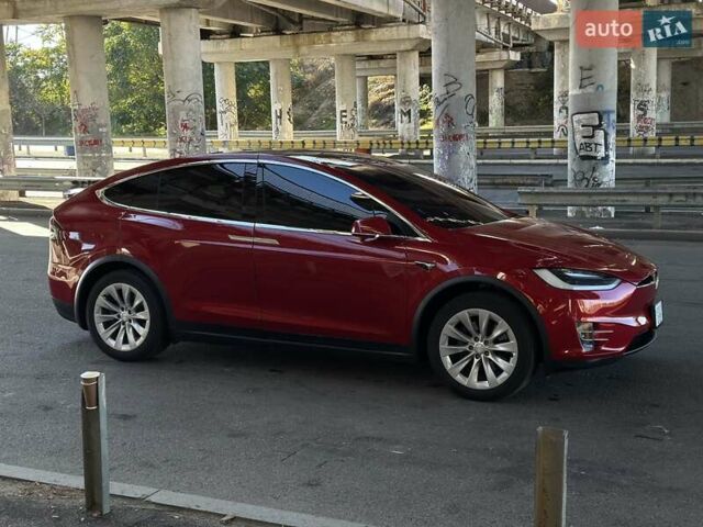 Красный Тесла Модель Х, объемом двигателя 0 л и пробегом 110 тыс. км за 28300 $, фото 4 на Automoto.ua