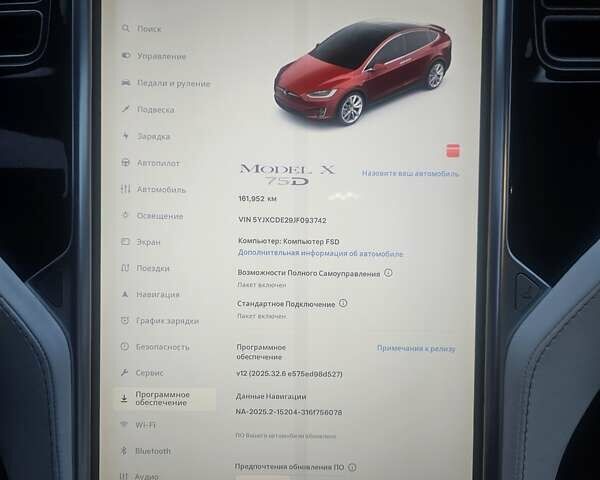 Червоний Тесла Модель Х, об'ємом двигуна 0 л та пробігом 162 тис. км за 22900 $, фото 17 на Automoto.ua