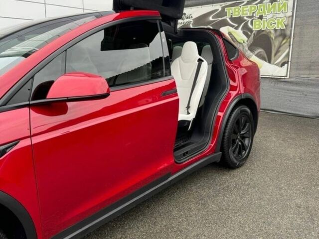 Красный Тесла Модель Х, объемом двигателя 0 л и пробегом 97 тыс. км за 36000 $, фото 14 на Automoto.ua