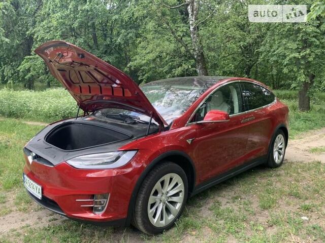 Красный Тесла Модель Х, объемом двигателя 0 л и пробегом 35 тыс. км за 32500 $, фото 42 на Automoto.ua