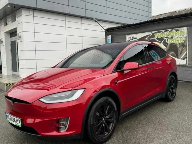 Красный Тесла Модель Х, объемом двигателя 0 л и пробегом 97 тыс. км за 36000 $, фото 15 на Automoto.ua