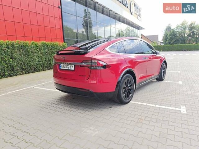 Красный Тесла Модель Х, объемом двигателя 0 л и пробегом 81 тыс. км за 26800 $, фото 5 на Automoto.ua