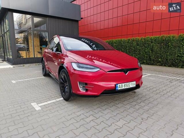 Красный Тесла Модель Х, объемом двигателя 0 л и пробегом 81 тыс. км за 26800 $, фото 13 на Automoto.ua