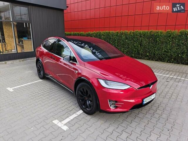 Красный Тесла Модель Х, объемом двигателя 0 л и пробегом 81 тыс. км за 26800 $, фото 14 на Automoto.ua