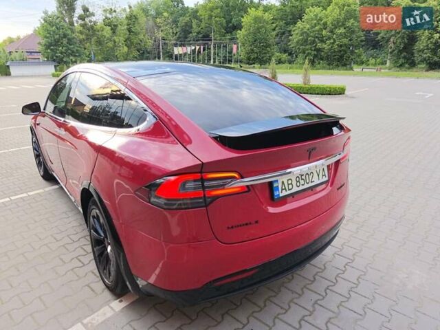 Красный Тесла Модель Х, объемом двигателя 0 л и пробегом 81 тыс. км за 26800 $, фото 16 на Automoto.ua