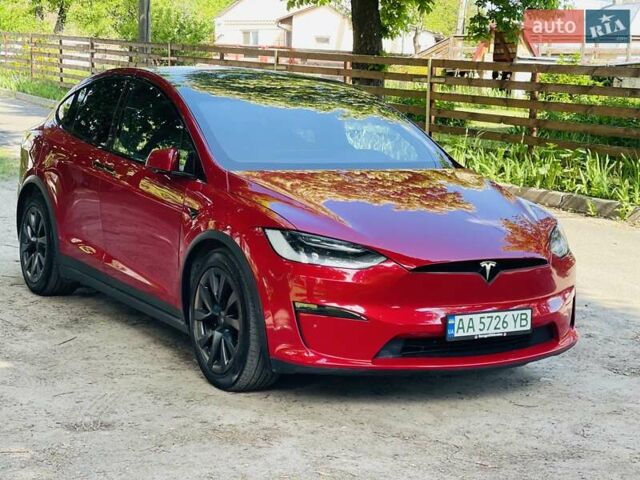 Червоний Тесла Модель Х, об'ємом двигуна 0 л та пробігом 28 тис. км за 53500 $, фото 7 на Automoto.ua