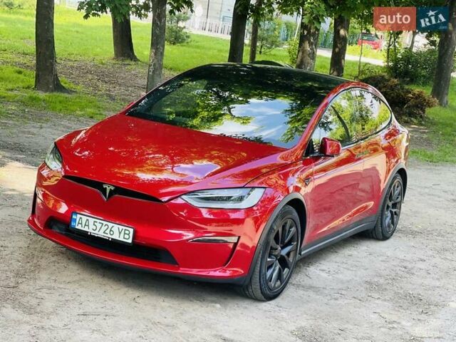 Червоний Тесла Модель Х, об'ємом двигуна 0 л та пробігом 28 тис. км за 53500 $, фото 2 на Automoto.ua