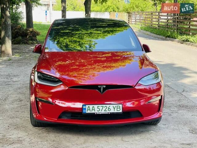 Червоний Тесла Модель Х, об'ємом двигуна 0 л та пробігом 28 тис. км за 53500 $, фото 4 на Automoto.ua