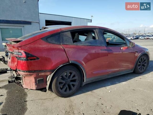 Червоний Тесла Модель Х, об'ємом двигуна 0 л та пробігом 10 тис. км за 33990 $, фото 2 на Automoto.ua
