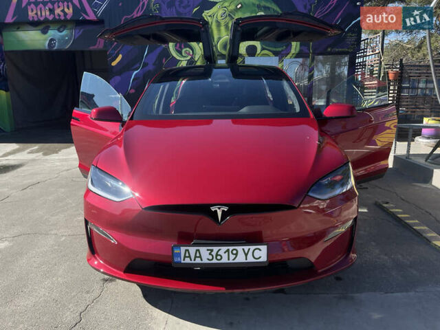 Червоний Тесла Модель Х, об'ємом двигуна 0 л та пробігом 42 тис. км за 54000 $, фото 4 на Automoto.ua