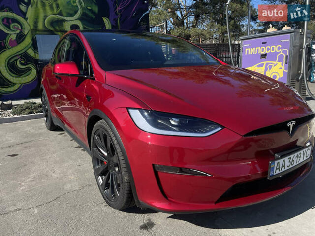 Червоний Тесла Модель Х, об'ємом двигуна 0 л та пробігом 42 тис. км за 54000 $, фото 7 на Automoto.ua