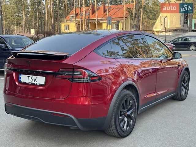 Красный Тесла Модель Х, объемом двигателя 0 л и пробегом 6 тыс. км за 55999 $, фото 5 на Automoto.ua