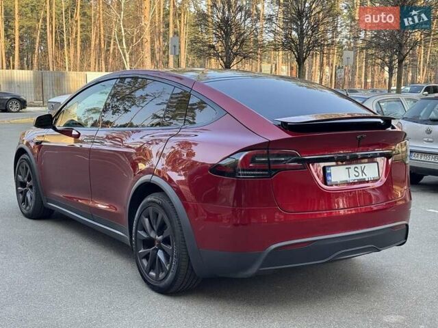 Красный Тесла Модель Х, объемом двигателя 0 л и пробегом 6 тыс. км за 55999 $, фото 6 на Automoto.ua