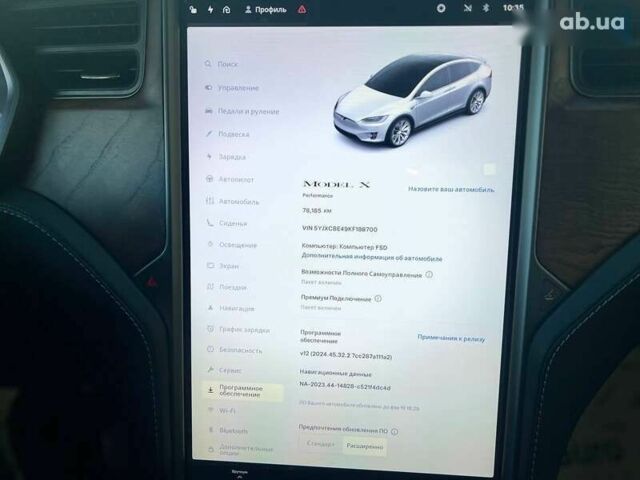 Тесла Модель Х 2019 в Одессе на Automoto.ua Тесла Модель Х, объемом двигателя 0 л и пробегом 78 тыс. км за 32900 $, фото 24 на Automoto.ua
