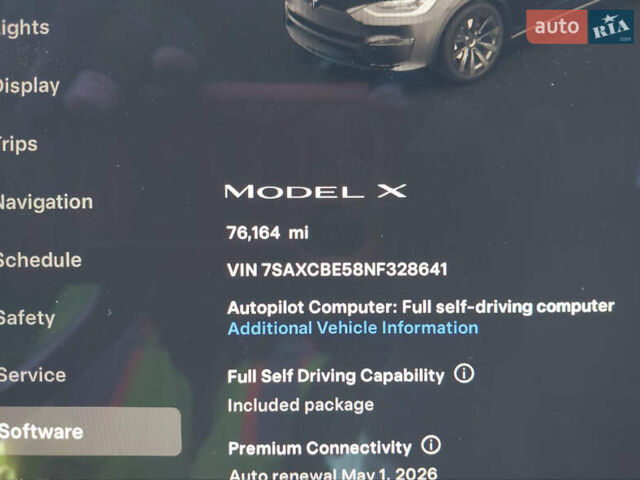 Тесла Модель Х, объемом двигателя 0 л и пробегом 122 тыс. км за 31900 $, фото 7 на Automoto.ua