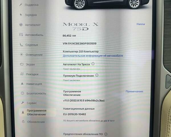 Серый Тесла Модель Х, объемом двигателя 0 л и пробегом 86 тыс. км за 19500 $, фото 4 на Automoto.ua