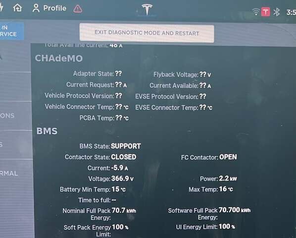 Сірий Тесла Модель Х, об'ємом двигуна 0 л та пробігом 93 тис. км за 24900 $, фото 13 на Automoto.ua