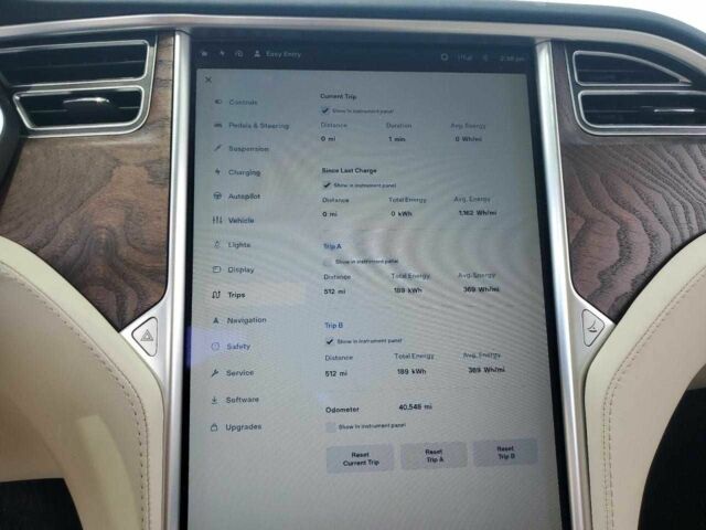 Сірий Тесла Модель Х, об'ємом двигуна 0 л та пробігом 65 тис. км за 8700 $, фото 8 на Automoto.ua