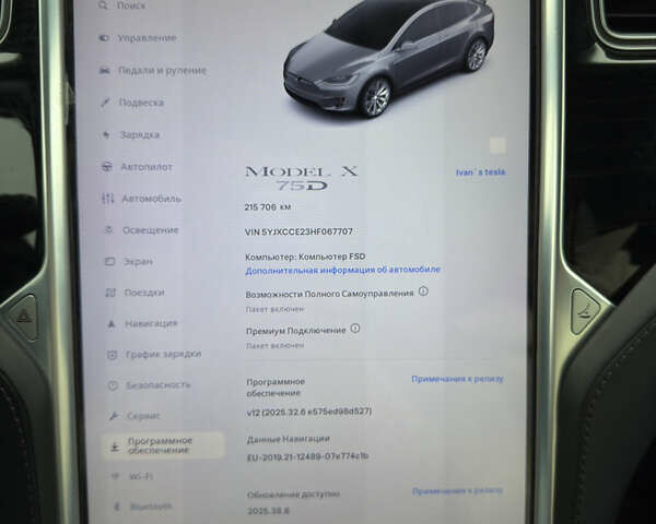 Серый Тесла Модель Х, объемом двигателя 0 л и пробегом 215 тыс. км за 21700 $, фото 79 на Automoto.ua