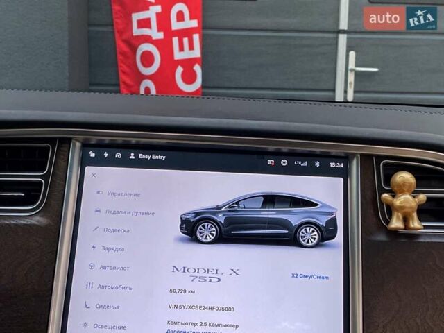 Тесла Модель Х 2017 в Киеве на Automoto.ua Серый Тесла Модель Х, объемом двигателя 0 л и пробегом 51 тыс. км за 23999 $, фото 22 на Automoto.ua