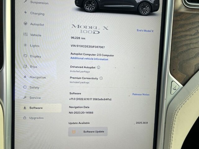 Серый Тесла Модель Х, объемом двигателя 0 л и пробегом 96 тыс. км за 16900 $, фото 17 на Automoto.ua