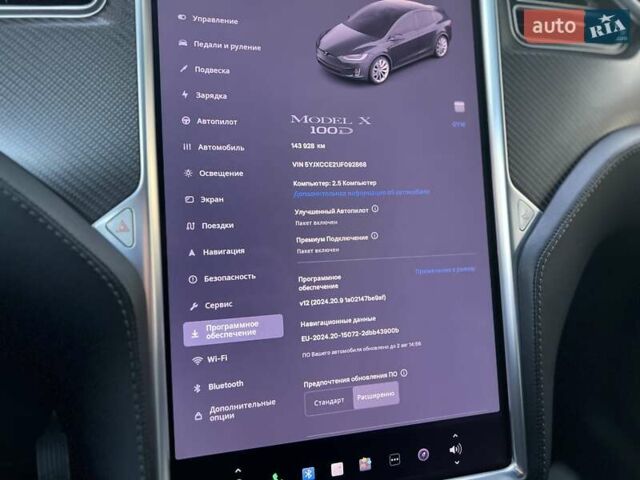 Серый Тесла Модель Х, объемом двигателя 0 л и пробегом 144 тыс. км за 28950 $, фото 46 на Automoto.ua