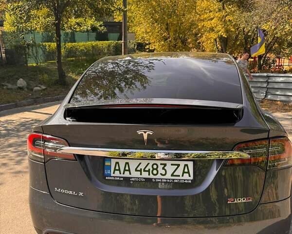 Серый Тесла Модель Х, объемом двигателя 0 л и пробегом 48 тыс. км за 28000 $, фото 8 на Automoto.ua