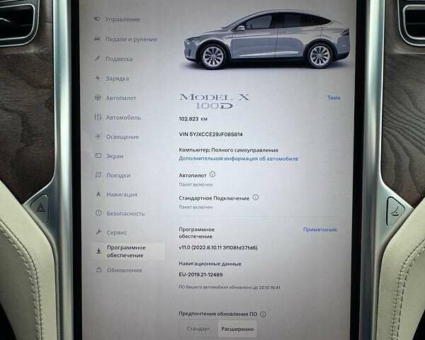 Сірий Тесла Модель Х, об'ємом двигуна 0 л та пробігом 110 тис. км за 31000 $, фото 30 на Automoto.ua