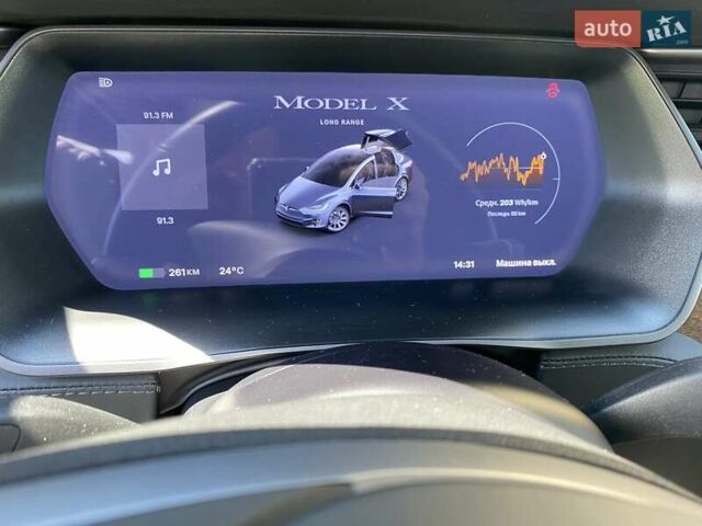 Серый Тесла Модель Х, объемом двигателя 0 л и пробегом 48 тыс. км за 62000 $, фото 2 на Automoto.ua