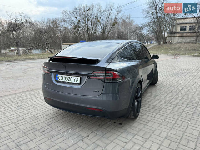 Серый Тесла Модель Х, объемом двигателя 0 л и пробегом 114 тыс. км за 48900 $, фото 14 на Automoto.ua