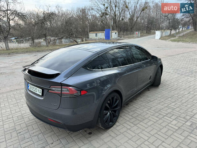 Серый Тесла Модель Х, объемом двигателя 0 л и пробегом 114 тыс. км за 48900 $, фото 12 на Automoto.ua