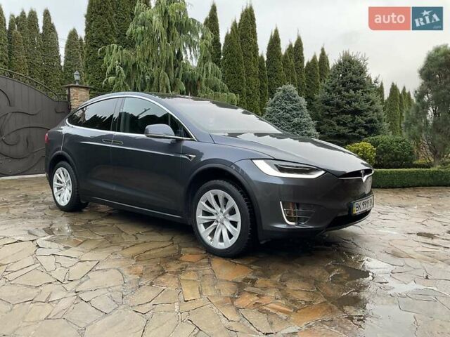 Серый Тесла Модель Х, объемом двигателя 0 л и пробегом 92 тыс. км за 26499 $, фото 2 на Automoto.ua