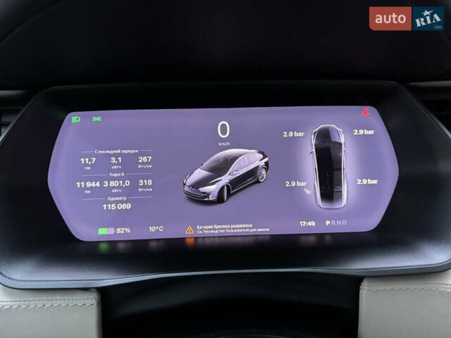 Серый Тесла Модель Х, объемом двигателя 0 л и пробегом 114 тыс. км за 43350 $, фото 56 на Automoto.ua
