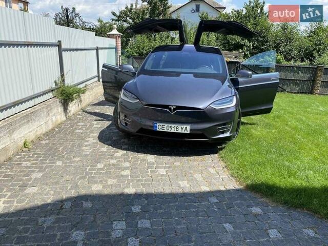 Серый Тесла Модель Х, объемом двигателя 0 л и пробегом 48 тыс. км за 62000 $, фото 14 на Automoto.ua