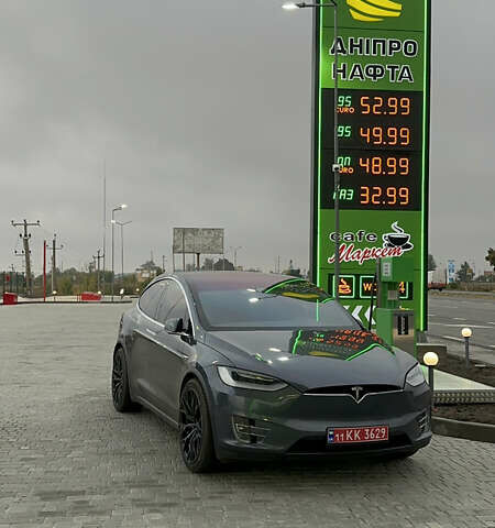 Серый Тесла Модель Х, объемом двигателя 0 л и пробегом 18 тыс. км за 33000 $, фото 15 на Automoto.ua