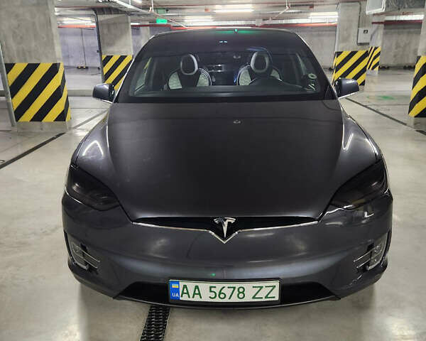 Сірий Тесла Модель Х, об'ємом двигуна 0 л та пробігом 38 тис. км за 37000 $, фото 3 на Automoto.ua