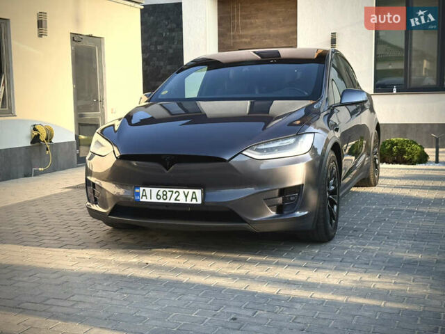 Серый Тесла Модель Х, объемом двигателя 0 л и пробегом 84 тыс. км за 36000 $, фото 1 на Automoto.ua