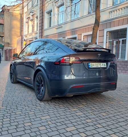 Серый Тесла Модель Х, объемом двигателя 0 л и пробегом 5 тыс. км за 52999 $, фото 2 на Automoto.ua