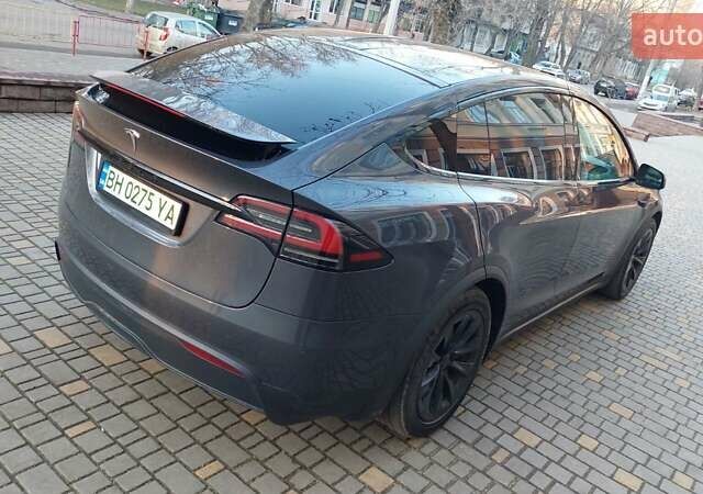 Сірий Тесла Модель Х, об'ємом двигуна 0 л та пробігом 5 тис. км за 52999 $, фото 16 на Automoto.ua