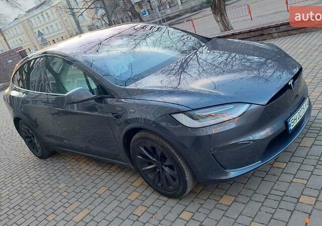 Серый Тесла Модель Х, объемом двигателя 0 л и пробегом 5 тыс. км за 52999 $, фото 23 на Automoto.ua