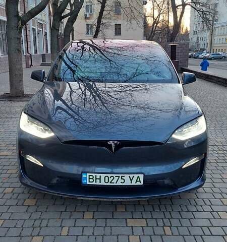 Серый Тесла Модель Х, объемом двигателя 0 л и пробегом 5 тыс. км за 52999 $, фото 80 на Automoto.ua
