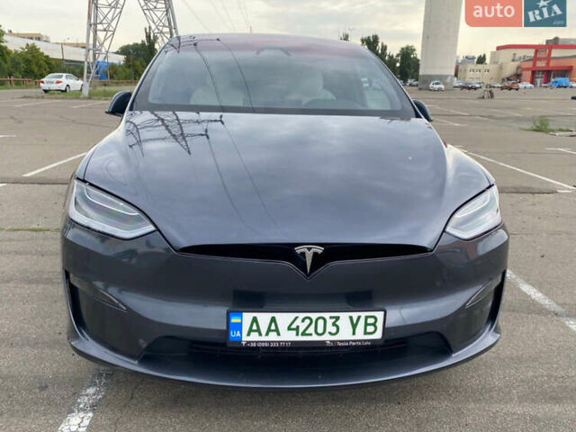 Сірий Тесла Модель Х, об'ємом двигуна 0 л та пробігом 17 тис. км за 46800 $, фото 2 на Automoto.ua